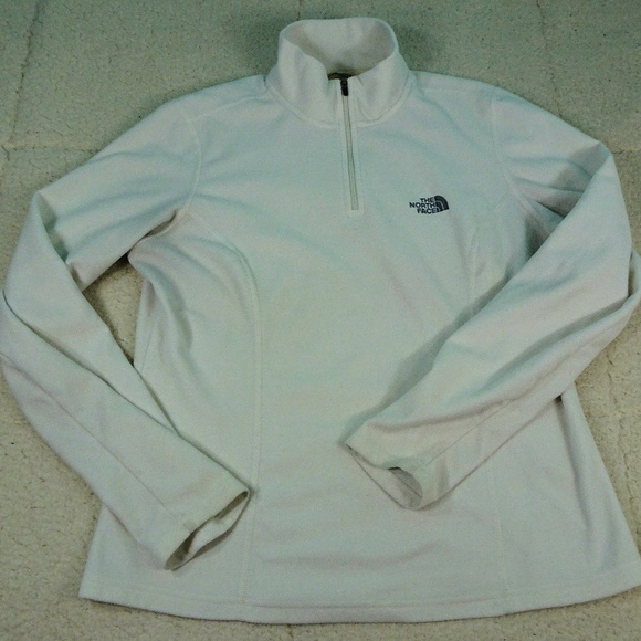 North Face Fleece Qtr Zip TKA 100 Jacket Medium - Picture 1 of 7